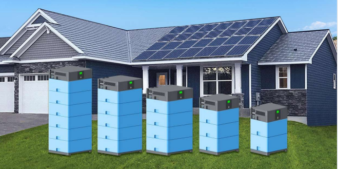 All in one solar energy storage system